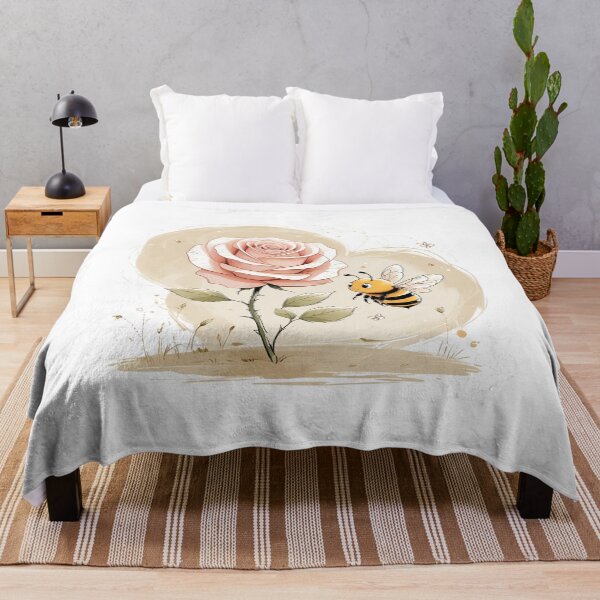 Item preview,  Boho Bee & Flower designed and sold by MusesWhispers.