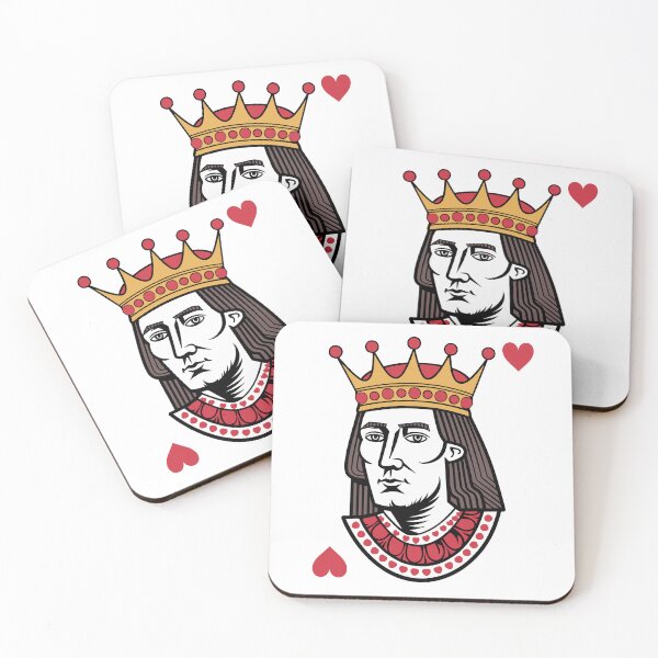 Item preview, King of Hearts Poker Playing Card designed and sold by theartfulaspie.