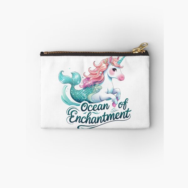 Item preview, Ocean of Enchantment Unicorn: Mermaid Magic designed and sold by zoughlal.