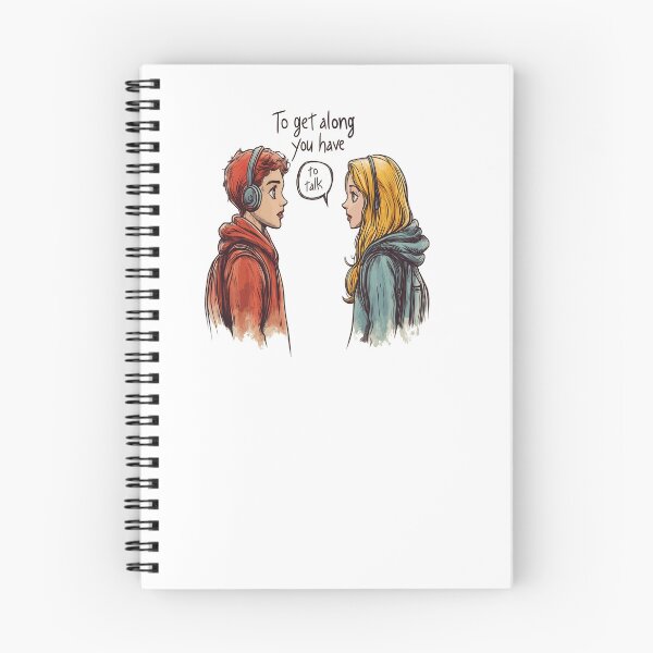 Item preview,  Talk to get along A simple,minimalistic design designed and sold by JanChryzostom.