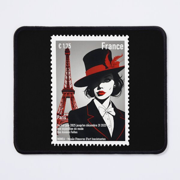 Item preview, Postage Stamp, Exposition Paris France € 1.75 designed and sold by Museum Of Non-Existing Art.