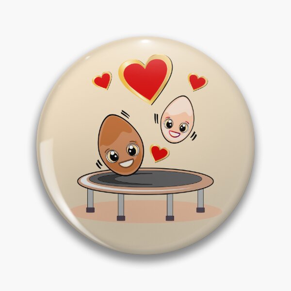 Item preview, Easter Eggs Love Trampoline designed and sold by minimalartstory.