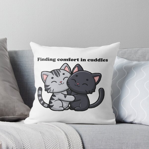Item preview, Cute Kawaii Cats Hugging - Adorable Cat Lovers Design designed and sold by -DEEWOLF-.