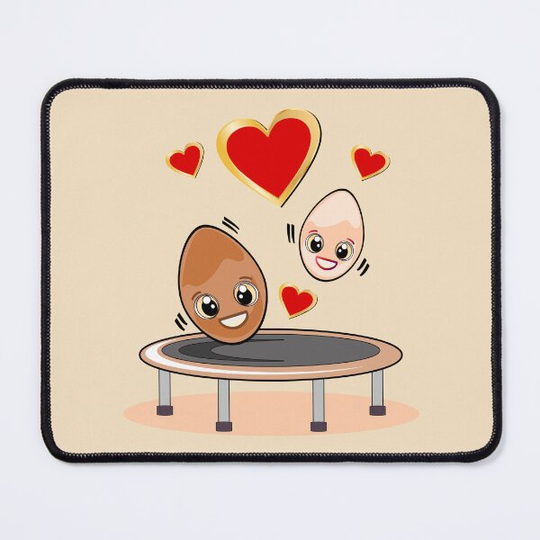 Item preview, Easter Eggs Love Trampoline designed and sold by minimalartstory.