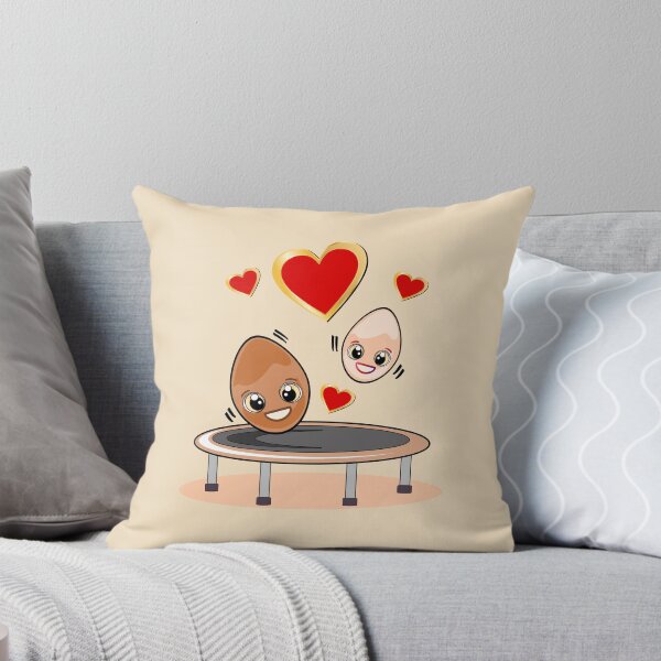 Item preview, Easter Eggs Love Trampoline designed and sold by minimalartstory.