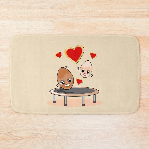 Item preview, Easter Eggs Love Trampoline designed and sold by minimalartstory.