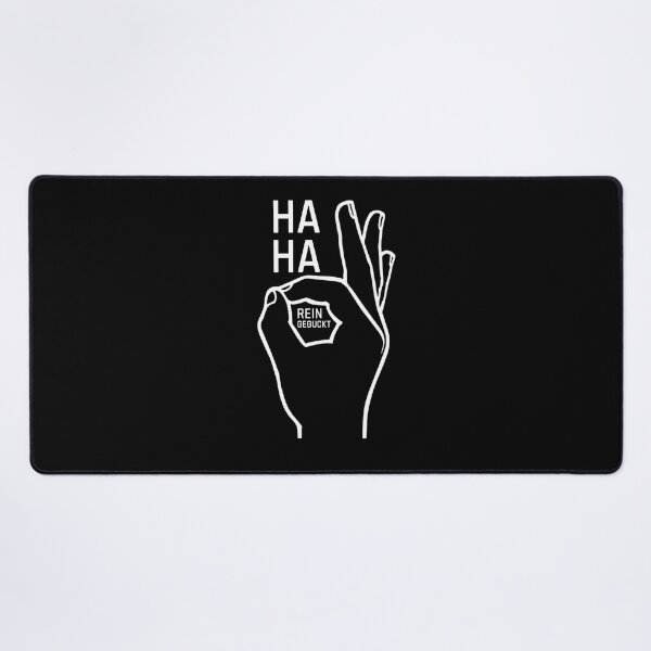 Item preview, Haha Reingegucken hand signals funny designed and sold by MEMES-GER.