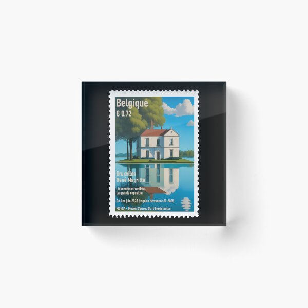 Artikelvorschau, Briefmarke, Ausstellung Brüssel Belgien 0,72 € entworfen und verkauft von Museum Of Non-Existing Art.