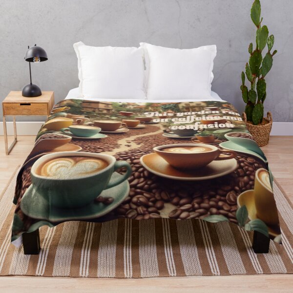 Item preview, This garden runs on caffeine an confussion designed and sold by Tees16.