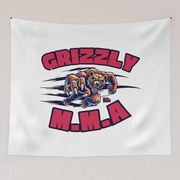 Item preview, Grizzly MMA designed and sold by pUNKnown.