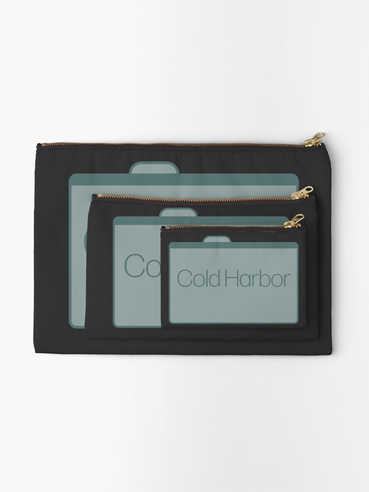 Thumbnail 2 of 4, Zipper Pouch, The Cold Harbor File designed and sold by PoshPixel.