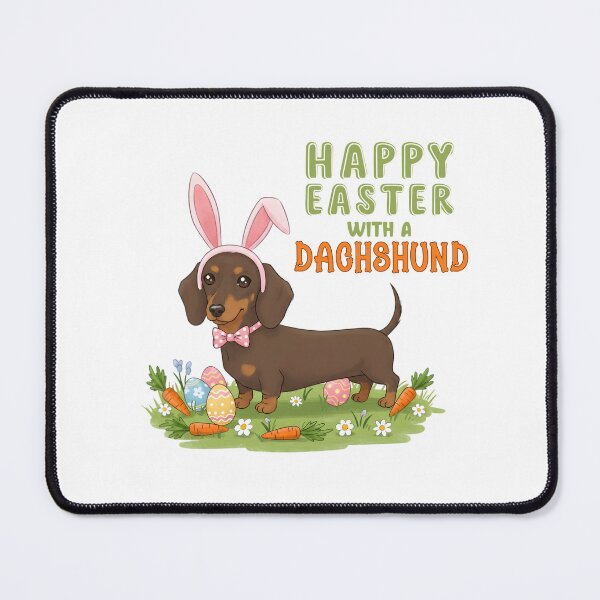 Item preview, Dachshund Easter - Happy Easter With A Dachshund designed and sold by GRABAPSHOP.