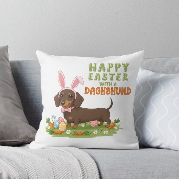 Item preview, Dachshund Easter - Happy Easter With A Dachshund designed and sold by GRABAPSHOP.