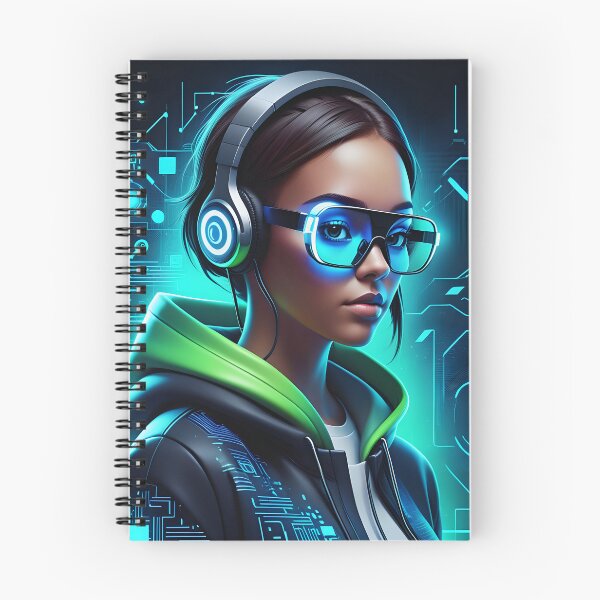 Item preview, Copy of Copy of Digital Art Techie – The Futuristic Innovator designed and sold by AI-Syn-Pro.