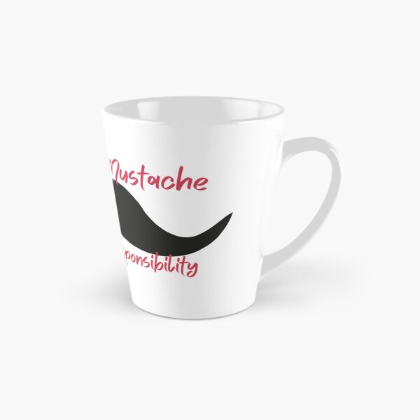 Item preview, With Great Mustache Comes Great Responsibility designed and sold by KillaStickers.