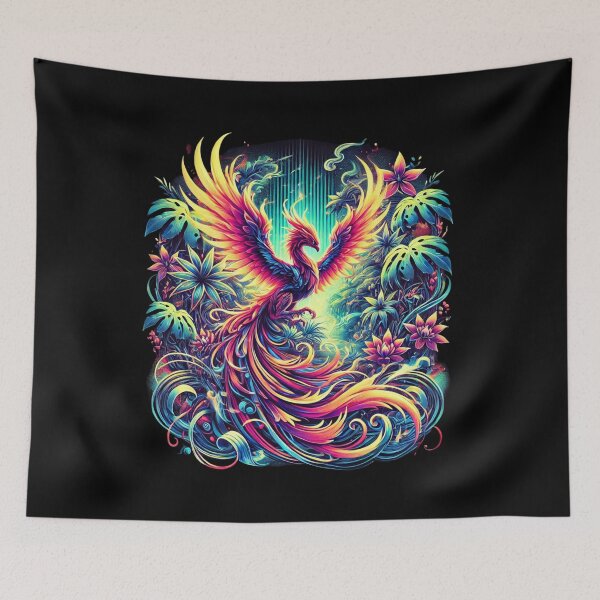 Item preview, Neon Phoenix  designed and sold by pUNKnown.