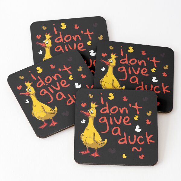 Item preview, I Don’t Give a Duck designed and sold by pUNKnown.