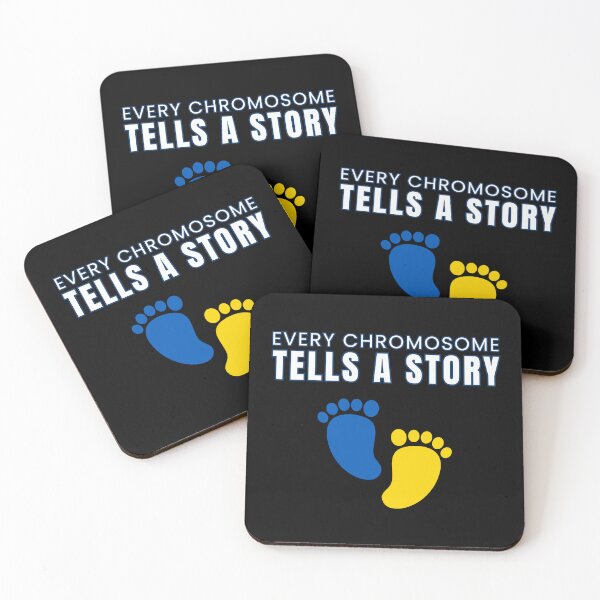 Item preview, Down Syndrome Awareness - Every Chromosome Tells A Story  designed and sold by WGBTee.