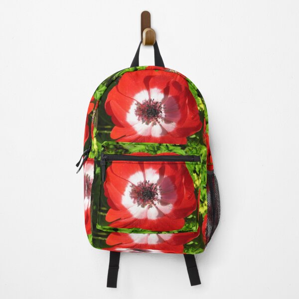 Item preview, Red, White,and Blue Anemone Windflower Showing Anticipation and Passion designed and sold by JoyousArt4u.