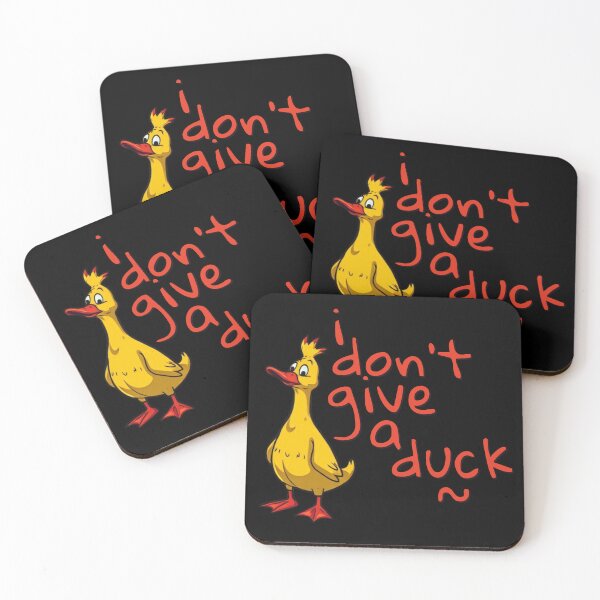 Item preview, I Don’t Give a Duck designed and sold by pUNKnown.