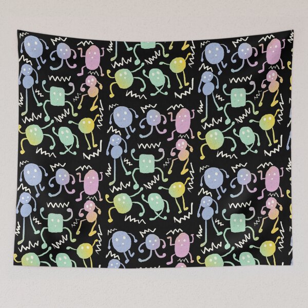 Item preview, Copy of Little dancer of Rainbow alien sketch  designed and sold by tenkenryujin.