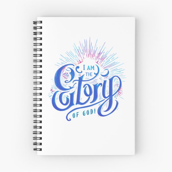 Item preview, I am the Glory of God (Blue Font) designed and sold by anointedhelp.