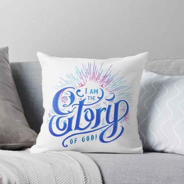 Item preview, I am the Glory of God (Blue Font) designed and sold by anointedhelp.