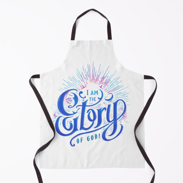 Item preview, I am the Glory of God (Blue Font) designed and sold by anointedhelp.