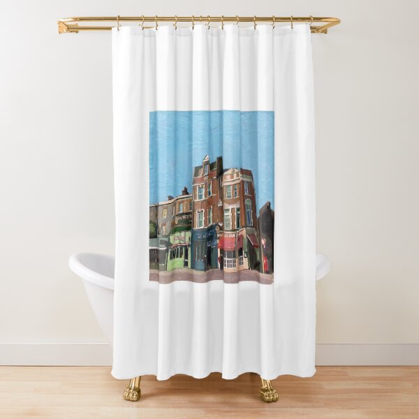Item preview, Row Of Shops, London designed and sold by golan22may.