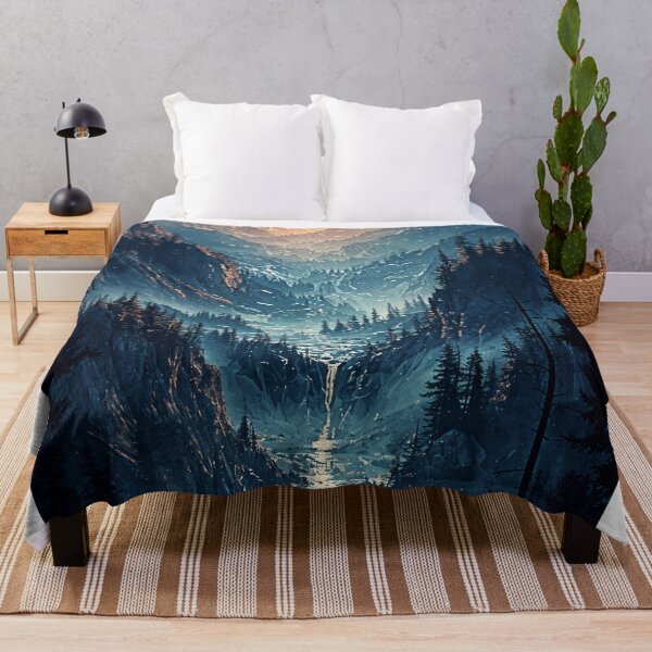 Item preview, The Molten Cascade: A Dance of Fire and Ice designed and sold by oanaunciuleanu.