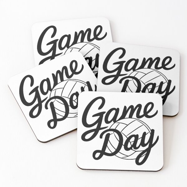 Item preview, Volleyball Game Day Sports Typography designed and sold by theartfulaspie.