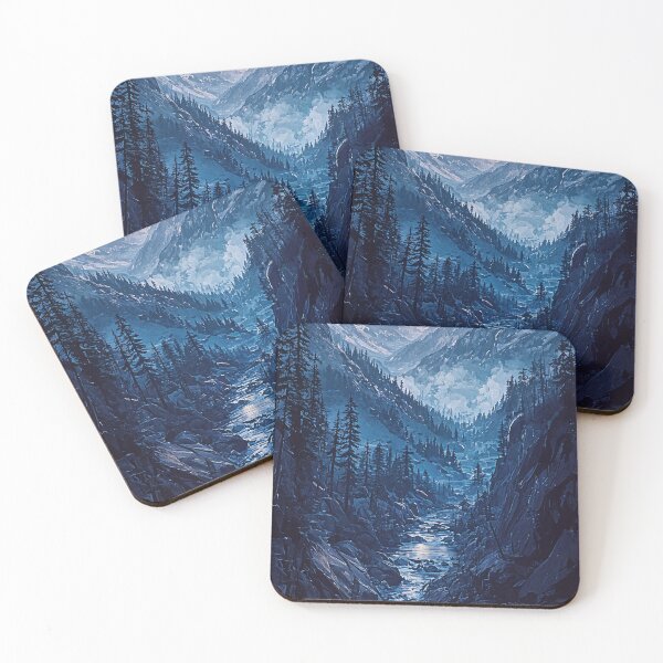 Item preview, The Molten Cascade: A Dance of Fire and Ice designed and sold by oanaunciuleanu.