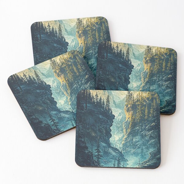 Item preview, The Molten Cascade: A Dance of Fire and Ice designed and sold by oanaunciuleanu.