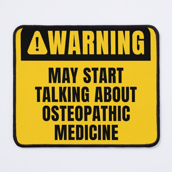 Item preview, Osteopathic Medicine Funny Quote designed and sold by MaryAller.