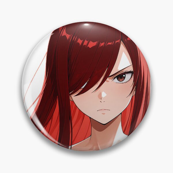Item preview, Red Head Warrior Princess Waifu designed and sold by LivensStickers.