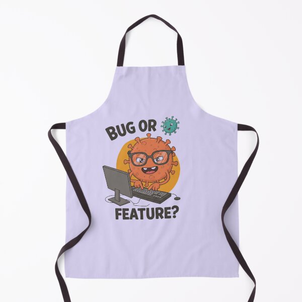 Item preview, Bug or Feature? The Developer’s Dilemma Illustrated with Humor! designed and sold by Rolukino Design.