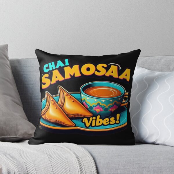 Item preview, Funny Indian Chai and Samosa Lover Indian writing Merch – T-Shirts, Hoodies, Stickers & More designed and sold by harmzk90.