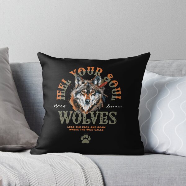 Item preview, Wolves Feel Your Soul, Unique designed and sold by villacreativa.