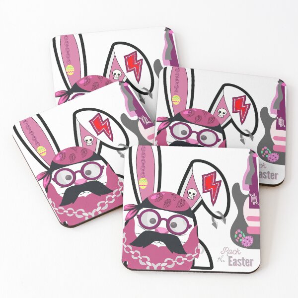 Item preview, Easter Rock Bunny Badass Funny designed and sold by LaPaoTorres.