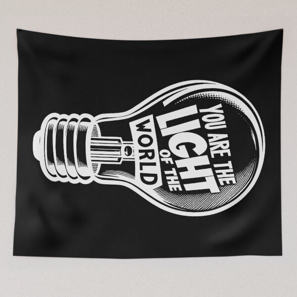 Item preview, Matthew 5:14 You Are The Light Of The World designed and sold by plushism.