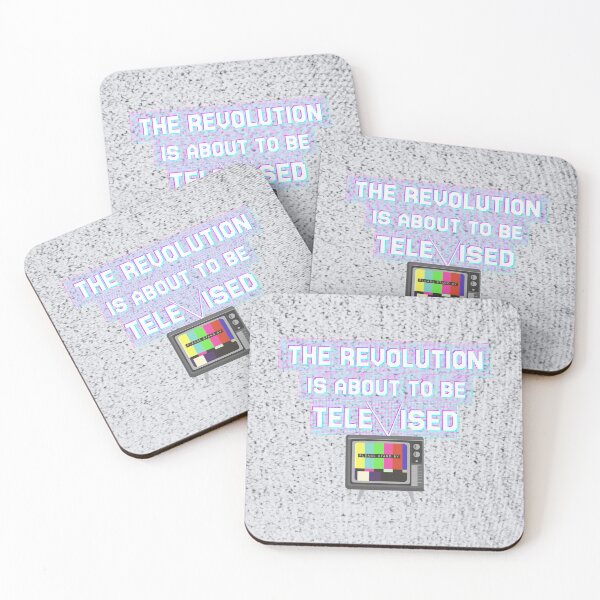 Item preview, The Revolution Is About to Be Televised Vintage TV designed and sold by TRVLR Designs.