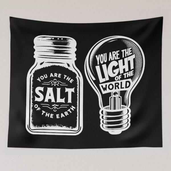 Item preview, Matthew 5:13-14 Salt and Light designed and sold by plushism.