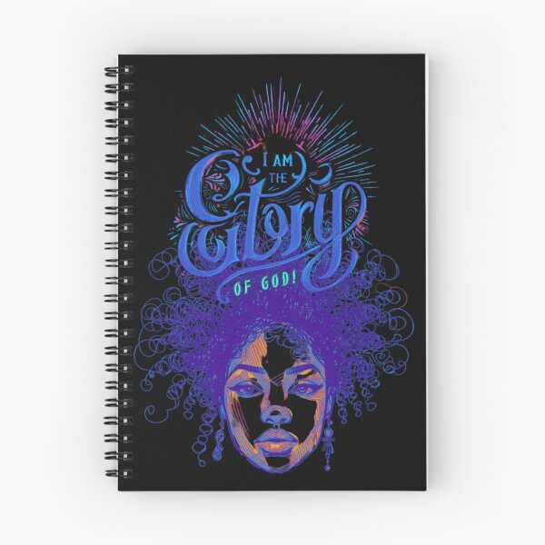 Item preview, I am the Glory of God (Blue font w/ face) designed and sold by anointedhelp.