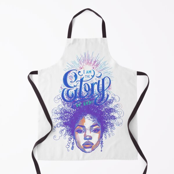 Item preview, I am the Glory of God (Blue font w/ face) designed and sold by anointedhelp.