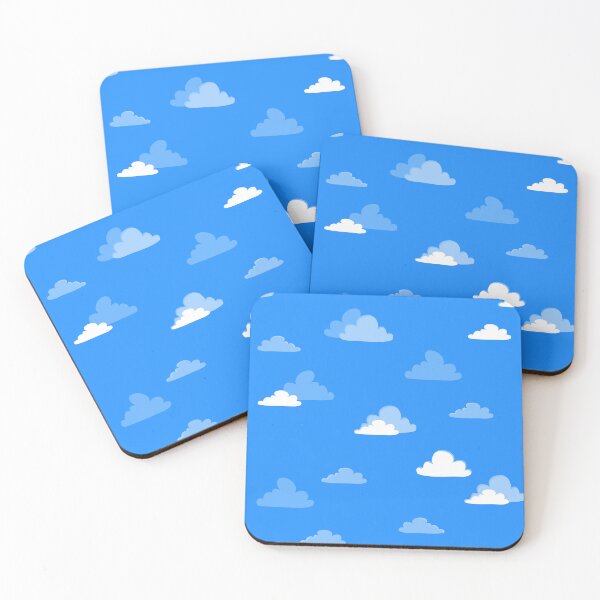 Item preview, lindo cielo azul nubes blancas designed and sold by Gossip Rag.