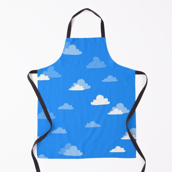 Item preview, cute blue sky white clouds designed and sold by Gossip Rag.