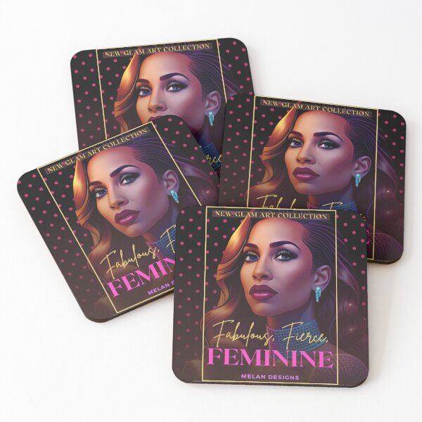 Item preview, Fabulous Fierce Feminine Glam Art Collection Melan Designs designed and sold by Melan Designs.