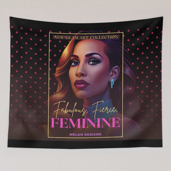 Item preview, Fabulous Fierce Feminine Glam Art Collection Melan Designs designed and sold by Melan Designs.