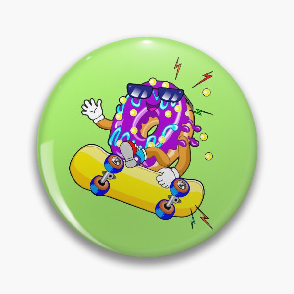 Item preview, Donut Skateboard Skateboarding designed and sold by LESSILU.