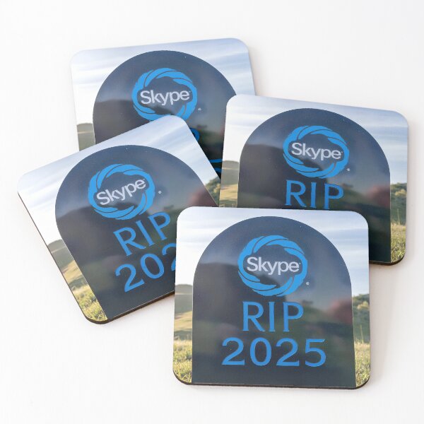 Item preview, The Death of Skype – RIP 2025 designed and sold by Philippa Shop.